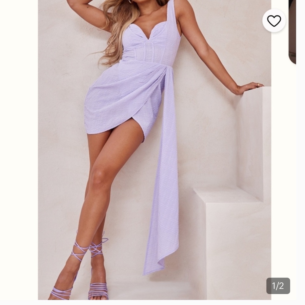 PRETTY LITTLE THING Lilac dress